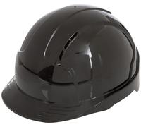 JSP - EVOLite Lightweight ABS Safety Helmetmid Peak Wheel Ratchet, Vented, Blac