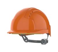 JSP EVOLite Super Light Safety Helmet Hard Hat Slip Ratchet Vented Orange