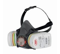 JSP FORCE 8 Half Mask Reusable Respirator with PressToCheck ABEK1P3 Filters