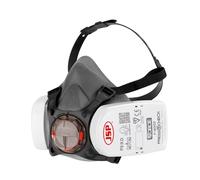 JSP Force8 Half-Mask with PressToCheck Replaceable P3 Filters, Suitable for Dust, DIY, Painting, Sanding, Plastering, Water based spray paint, Gard