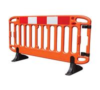 JSP Frontier 2m Org Barrier Red/White Reflective Anti Trip Feet (KBS079-300-800)