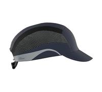 JSP HardcapAerolite Premium Lightweight Baseball Style Bump Cap with EN 812 Protection for Bumps and Scrapes to the head 5cm Short Peak Navy (AAF000-002-100)