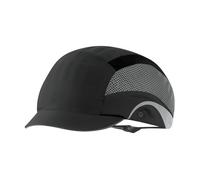 JSP HardCap Aerolite Micro Brim Bump Cap - Black, Lightweight, Ventilated (AAG000-001-104)