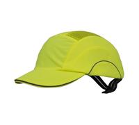 JSP Hardcap™ A1+ Bump Cap - 5cm Peak - Extra Visibility Yellow (ABS000-001-500)