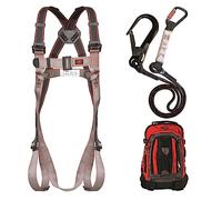 JSP Height Safety Pioneer Single Fall Arrest Kit (FAR1104), black, one size