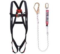 JSP Height Safety Spartan Fall Arrest Kit (FAR1102), black, one size
