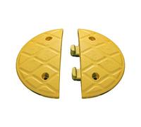 JSP Jumbo 5 cm End Caps Yellow (Pair) (HAM000-820-200)