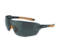 JSP - Onex KN UV400 Black and Orange Temples, Smoke Lens Spectacle, AS/AF Coating (JSP 1ONEBO23SKN)
