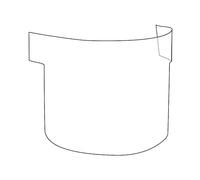 JSP CAU180-000-000 Tear Off Polycarbonate Visor Cover for Powercap Infinity, Pac