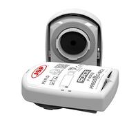 JSP PressToCheck P3 Construction Dust Replacement Filters, Grey, White, Small (BMN990-001-700)