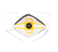 JSP Springfit 425mL FFP2 Disposable Dustmask with Typhoon Valve,medium/Large (BGA172-202-N00)