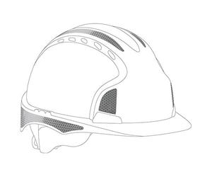 JSP Silver CR2 Reflective Kit for EVO2/3 Pack of 10 (AHV391-002-900)