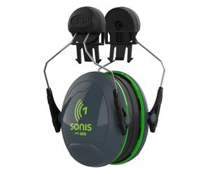 JSP SONIS 1 Ear Defenders Ear Muffs One Size Helmet Mounted 26dB SNR