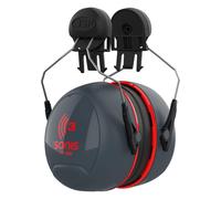 JSP Sonis 3 Helmet Mounted Ear Defenders 36dB SNR Adjustable Comfort Fit