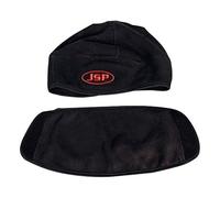 JSP Surefit Thermal Safety Helmet Liner Black with Removable Face Coveringmediu