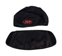 JSP Surefit Thermal Safety Helmet Liner Black with Removable Face Coveringmedium/Large Black (AHV009-901-100)