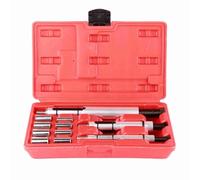 Jspondivague Universal Clutch Alignment Tool Kit, Clutch Drive Plate Alignment Tool with 8 Spigot Adaptors and 3 Expanding Mandrels for Accurate Flywheel Pilot Hole Centering in Auto