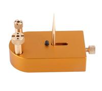 Jspondivague Watch Movement Balance Wheel Hairspring Support Stand, Professional Watch Repair Tool, Alloy Balance Holder with Needle and Base for Watchmakers and Hobbyists