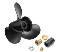 JSPROP 14 x 11 Aluminum Outboard Boat Propeller for Mercury Engines 40-140HP, 15 Spline Tooth, 48-77338A45, Compatible with Mercury 60HP 65HP 70HP 75HP 80HP 90HP 100HP 115HP 125HP 140HP, RH