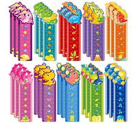 JSRQT 30 PCS Paper Bookmark Cartoon Animal Book Page Clip Kid Dinosaur Cardboard Mark Card Cute for ChildrenEnd Year Marks School Rewards Gifts