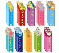JSRQT 30 Pieces Cute Animal Bookmarks Markers Multipack Paper School Rewards Page Clips Personalised End Year Marks for Students Lovers Gifts