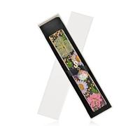 JSRQT Letter Bookmarks Initial S Pressed Dried Flower Handmade Page Reading Marker for Women Bookworm Teacher Reader Cute Crystal Resin Shiny Art Mark Floral Aesthetic Personalised Rhinestone