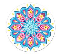 JSRQT Magnetic Screen Door Decals Mandala Screen Door Magnets Flexible Screen Door Protector for Sliding Door Window Pets Double Sided Screen Sticker Decorative Safe Refrigerator Magnets
