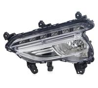 JSRVQKMS Car Front Left Fog Lights For Hyundai For Santa Fe Sport 2016-2018 Fog Lamp Assembly LED DRL Daytime Running Headlight(Left)