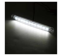 JSRVQKMS For Truck Trailer Lorry Bus Tail Light Assembly Car Rear Lights 12-24V 12 Side Marker Indicator Front Turn Signal Lamp trailer rear lights tail(White)