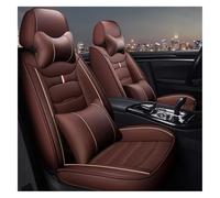 JSRVQKMS Front Car Seat Covers For A4 For Avant For A1 A2 A3 A4L For Sportback For A5 For Sportback For A6 5 Seat Car Support Cushion Cover Protecto(Coffee,Deluxe Edition)