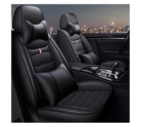 JSRVQKMS Front Car Seat Covers For A4 For Avant For A1 A2 A3 A4L For Sportback For A5 For Sportback For A6 5 Seat Car Support Cushion Cover Protecto(Black,Deluxe Edition)