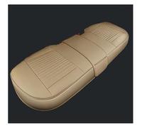 JSRVQKMS Front Car Seat Covers For BMW For E30 E34 E36 E39 For E46 E60 E90 For F10 F30 For X3 X5 X6 X1 Car Seat Cover Leather Support Cushion Protecto(Beige,Front)