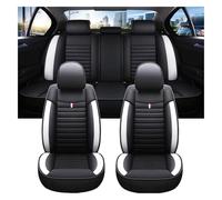 JSRVQKMS Front Car Seat Covers For Le&xus For RX580 For W212 Car Seat Cover Accessories Interior Details Support Cushion Protecto(Black White 5 Seat,DE)