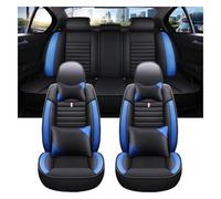 JSRVQKMS Front Car Seat Covers For Le&xus For RX580 For W212 Car Seat Cover Accessories Interior Details Support Cushion Protecto(Black Blue 5 Seat,DE)