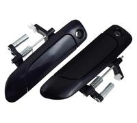 JSRVQKMS Outer Exterior Door Handle for City for Jazz 2002-2008 Car Sliding Exterior Handle Door Repair Black 72180-SLE-T01(Front Side(a Pair))