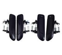 JSRVQKMS Outer Exterior Door Handle for City for Jazz 2002-2008 Car Sliding Exterior Handle Door Repair Black 72180-SLE-T01(A Set)