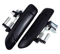 JSRVQKMS Outer Exterior Door Handle for Fit for City for Jazz 2002-2008 Car Sliding Exterior Handle Door Repair Black 72180-SLE-T01(Rear Side(a Pair))