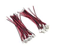 JST 1.25mm Connector Kit, 5/10 Pairs Male & Female 2/3/4/5/6 Pin with 10cm Wires, for DIY Drone, FPV, RC Receiver, LED Strip, Electronics Projects(2P,5Pairs)