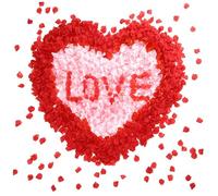 JSTHHTT 3000 Pieces Rose Petals, Artificial Rose Flowers, Silk Rose Petals, No Taste Emulation Silk Rose Petals, for Wedding Decoration, Valentine's Day, Confession Decoration, Party Decoration