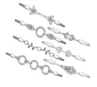 JSTHHTT 7pcs Cardigan Clips for Women, Vintage Cardigan Shawl Clips, Scarf Clip, Shawl Cinch Clips, Sweater Shawl Cinch Shirt Clip, for Women Ladies Cardigan Dresses Jacket Clothes