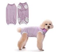 JSTHHTT Dog Post Operative Leotard, Post Operative Dog Pyjamas for Dogs, Surgical Recovery Suit Cats After Surgery, Recovery Suit for Abdominal Wounds Surgery, XXL