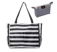 JSTHHTT Tote Bag for Women Weekender Bag with Laptop Compartment for Work Nurse School Travel Gym, Beach Bags for Women with Zip, Large Pool Tote Bag with Zip Waterproof Pocket, Large Tote Bags