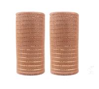 JStnana 2 Rolls Black Mesh Ribbon for Wreath Crafts, 6 Inch x 30FT Per Roll Metallic Foil Deco Mesh Rolls Decorative Mesh Fabric for Spring Bee Halloween Wreath Garland Swag Basket Home Party Decor