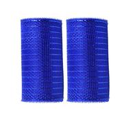 JStnana 2 Rolls Royal Blue Mesh Ribbon for Wreath Crafts, 6 Inch x 30FT Per Roll Metallic Foil Deco Mesh Rolls Decorative Mesh Fabric for Patriotic Christmas Tree Wreath Garland Swag Party Decor