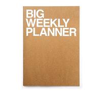 Jstory Big Personal Wide Spaces Weekly Planner 28 Sheets Brown