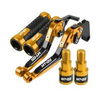 JSTVCUI for MT09 MT-09 MT 09 SP 2013 2014 2015 2016 2017 2018 2019 2020 2021 2022 2023 Brake Clutch Levers Handlebar Grips Ends Accelerator Handle