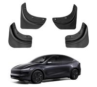 JSUDQR Set of 4 Fender Mudflaps for Tesla Model Y 2025 TPE Mud Splash Guards for Model Y Exterior Accessories
