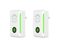 JSvsza Stop Watt Energy Saver Device, 30kw Pro Power Saver, WattSave Electricity Saving Box, Stopwatt Reduce Electric Consumption by 28kw, Energy Saving Device, 90V-250V, 2pack