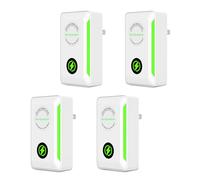 JSvsza Stop Watt Energy Saver Device, 30kw Pro Power Saver, WattSave Electricity Saving Box, Stopwatt Reduce Electric Consumption by 28kw, Energy Saving Device, 90V-250V, 4pack