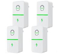 JSvsza Stop Watt Energy Saving Device, Balance Pro Power Saver Electricity Saving Device Save Electricity, 90V-250V Power Saving and High Efficiency, 4 Pack